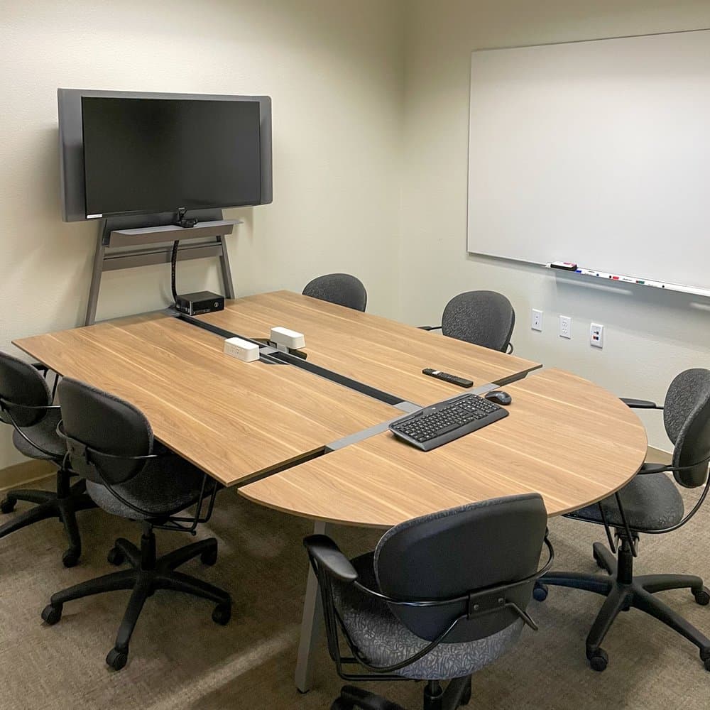 A conference room